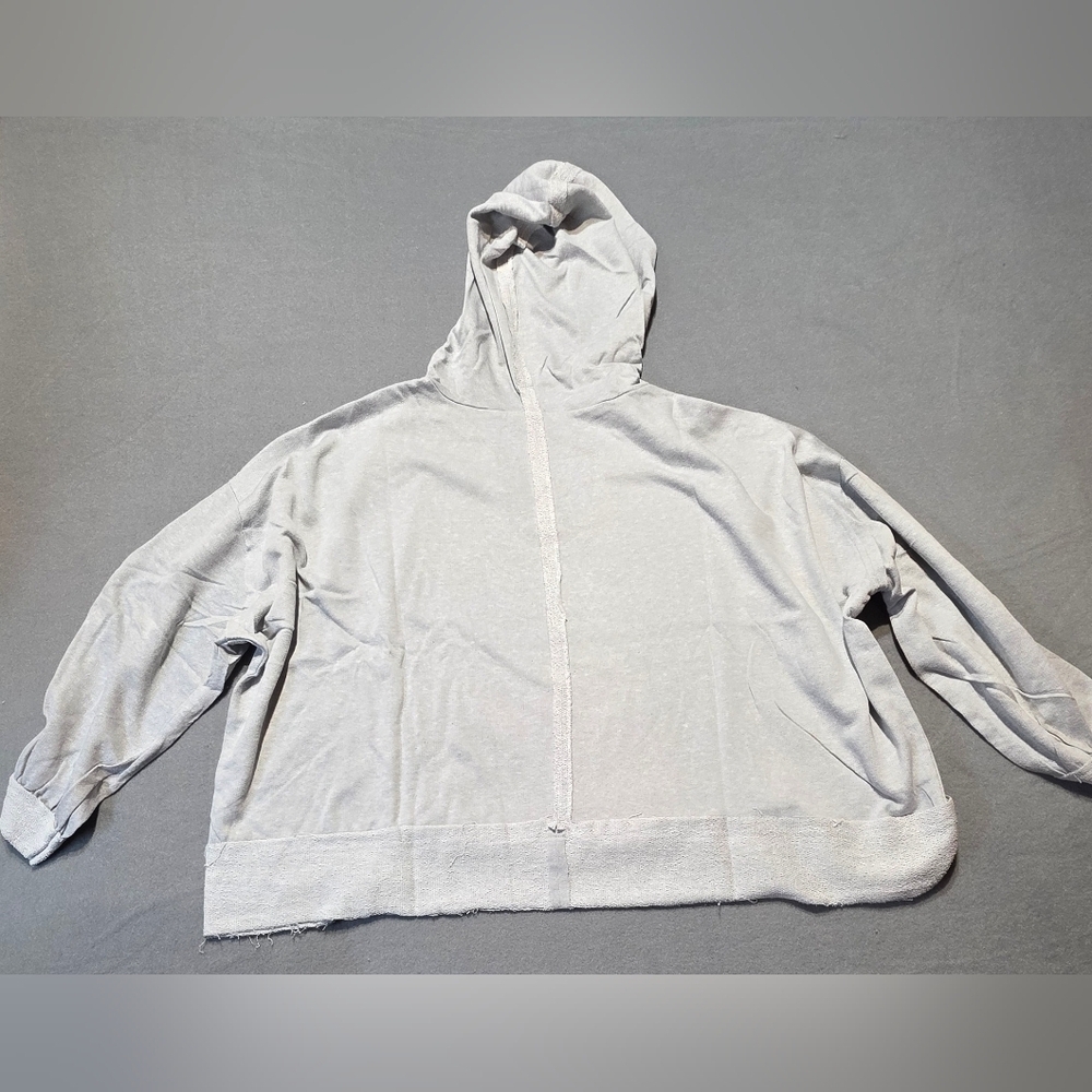 Zenana Outfitters New In Poly Tan Hoodie Sweatshirt Size L/XL PTP 33 - Picture 4 of 6